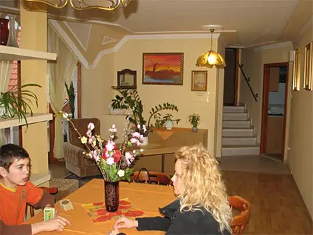 Szállás Hajdúszoboszló Derényi Apartmanház (Közös helyiség)