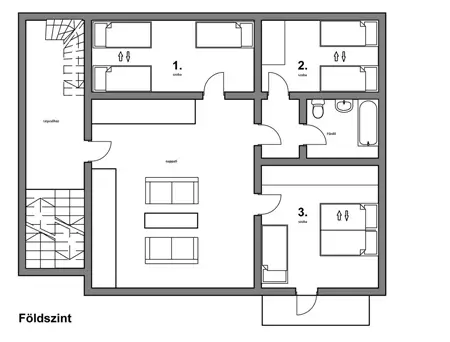 Szállás Nyíregyháza-Sóstófürdő Csónak utcai Apartman